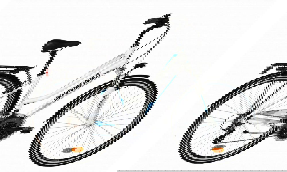 Rower trekingowy Saveno Discovery LDS White Blue 2017