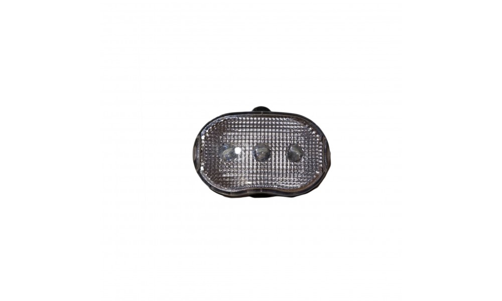 Lampa rowerowa przednia Azimut Oval 3-led