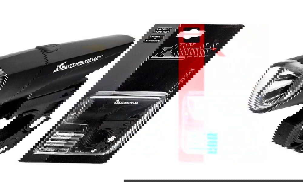 Lampa rowerowa przód X-Light 1-Led 1-Watt 3-funkcje