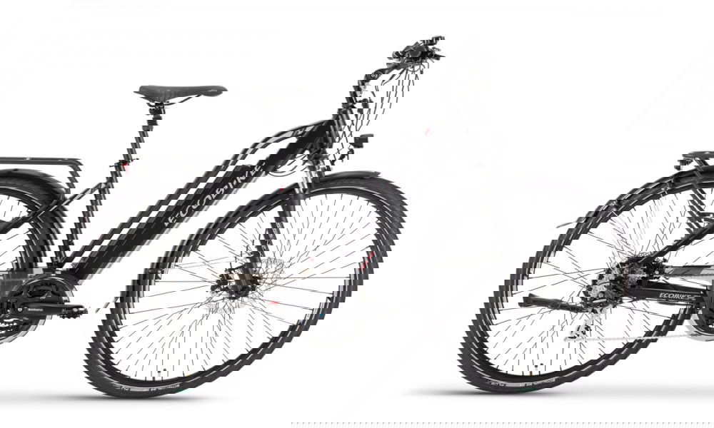Rower crossowy elektryczny Ecobike S-Cross L Black 2017