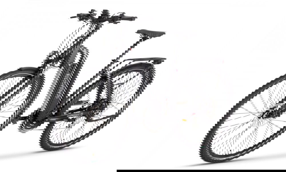Rower crossowy elektryczny Ecobike S-Cross L Black 2017