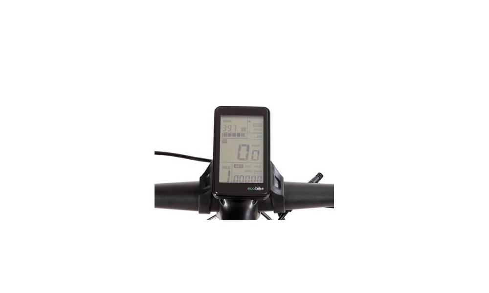 Rower crossowy elektryczny Ecobike S-Cross L Black 2017
