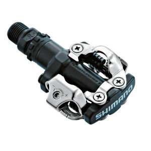 Pedały rowerowe Shimano SPD M520 + bloki czarne 1