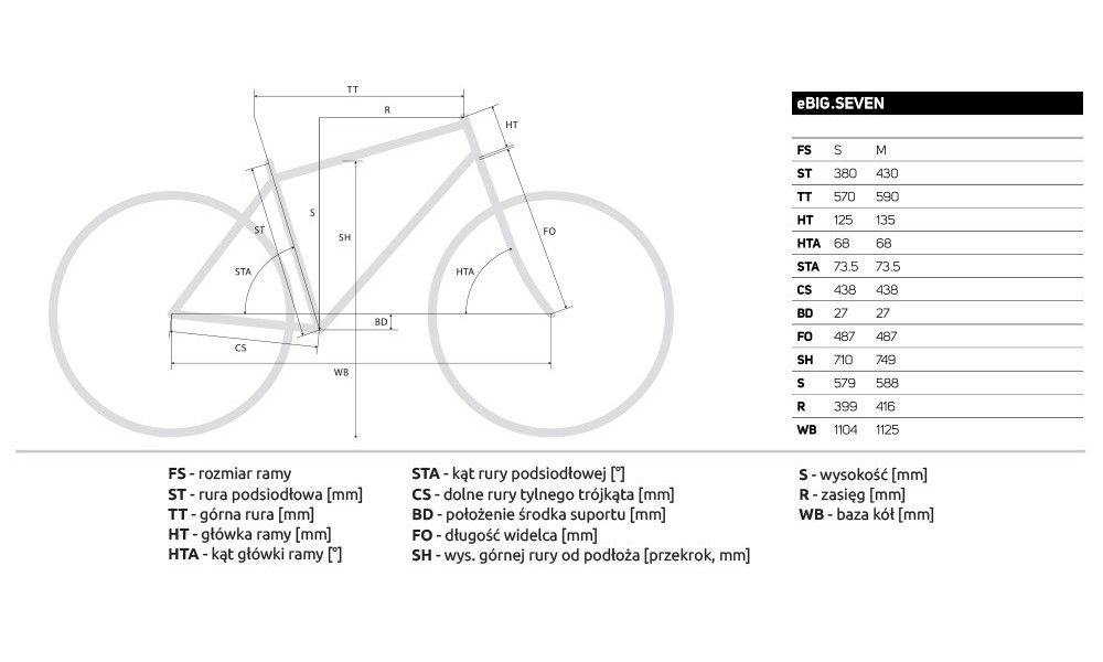 Rower elektryczny Merida eBig Seven 500 27,5 2019