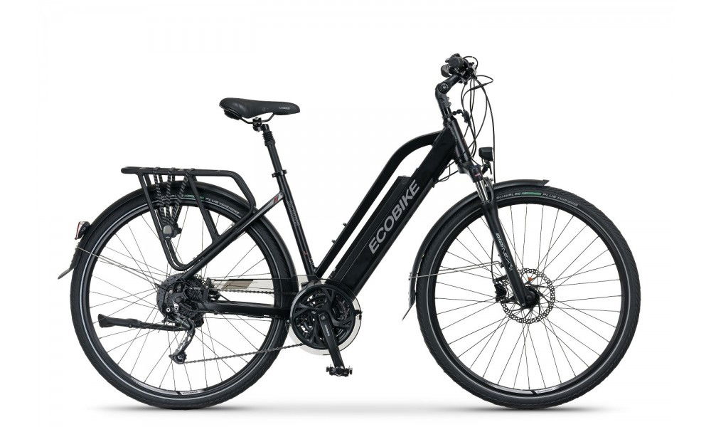 Rower crossowy elektryczny Ecobike S-Cross L black 2019-bateria 10,4 LG