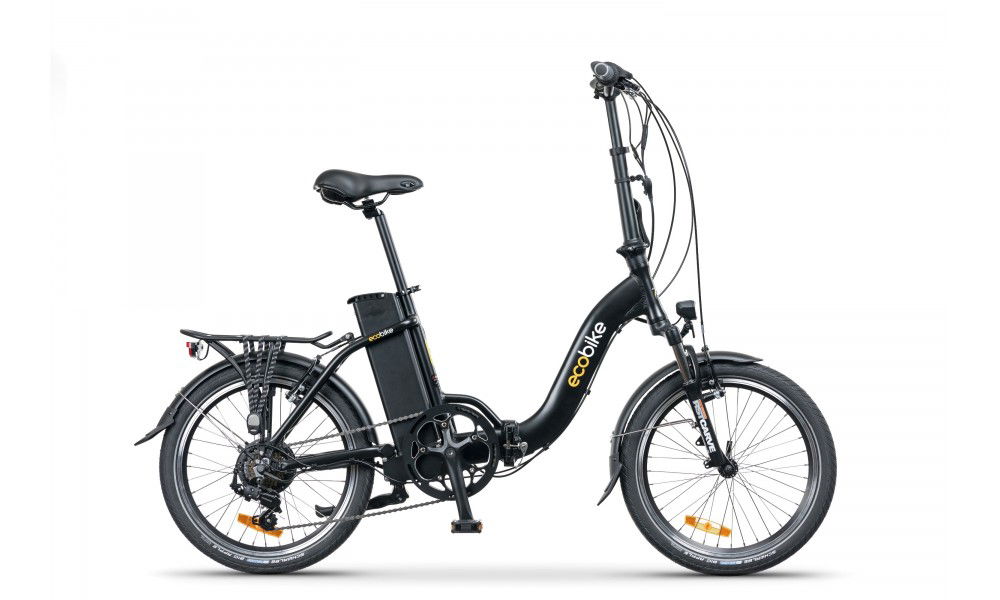 Rower składany elektryczny Ecobike Even Black 2019-bateria 10,4AH LG