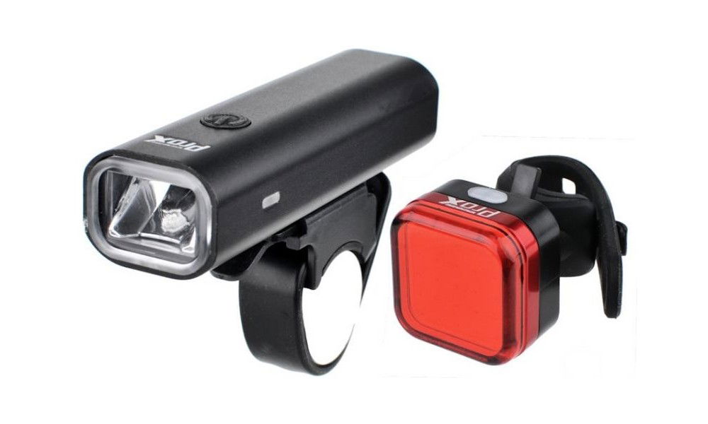 Lampa zestaw Prox Aero III SET 400Lm + Apus 30Lm USB