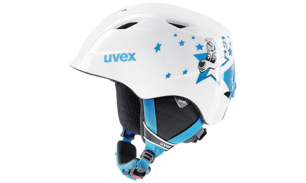 Kask narciarski Uvex Airwing 2 46-50cm biało-niebieski