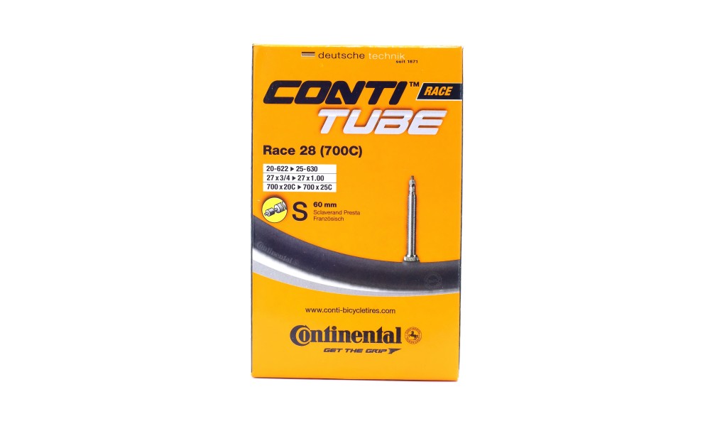 Dętka Continental 700x18/25C 27x1 Race FV (Presta) S60