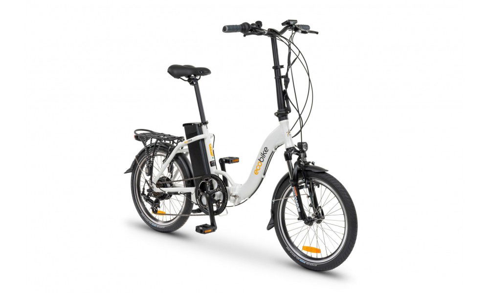 Rower składany elektryczny Ecobike Even White 16AH LG 