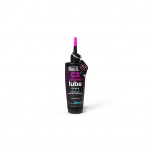 Olej Muc-Off C3 wet ceramic lube do łańcucha 120ml-warunki mokre 2