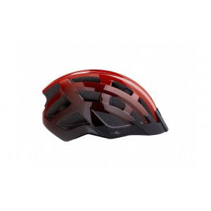 Kask Lazer Compact DLX 54-61cm czerwono-czarny