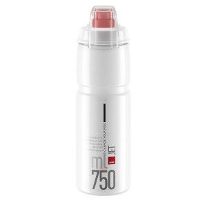 Bidon Elite Jet Plus 750ml - przezroczysto-czerwony 1