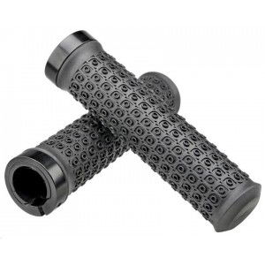 Chwyt kierownicy Azimut Soft Dots Lock 132mm czarne 2