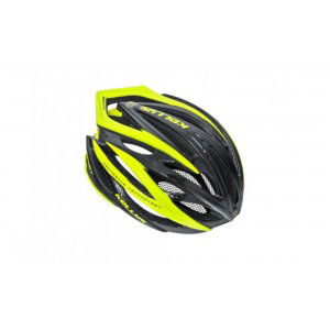 Kask rowerowy Kellys Rocket czarny-limonkowy