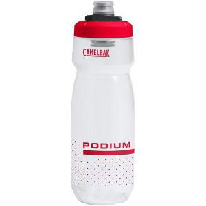 Bidon Camelbak Podium 710 ml biały-czerwony