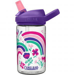 Butelka CamelBak Eddy+Kids 400ml przezroczysto-fioletowy wzór