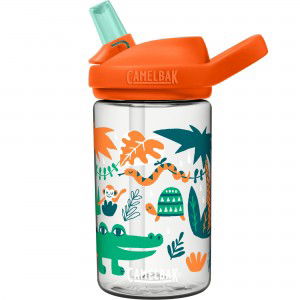 Butelka CamelBak Eddy+Kids 400ml pomarańczowy - wzór