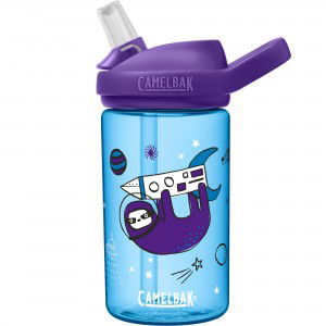 Butelka CamelBak Eddy+Kids 400ml przezroczysto-niebieski-fioletowy wzór