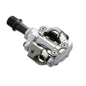 Pedały rowerowe Shimano SPD M540 srebrne+ bloki 1