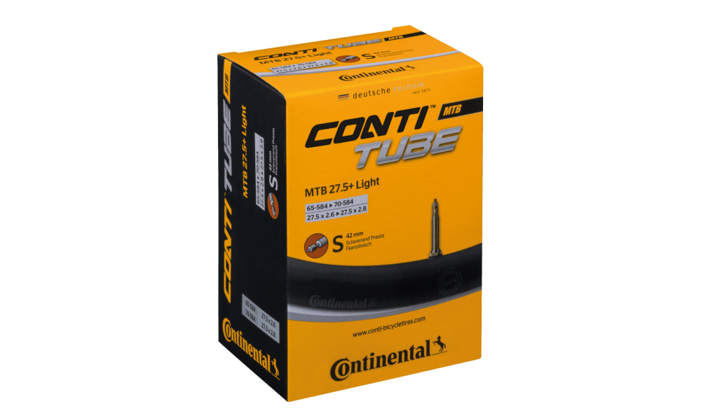 Dętka Continental 27,5x2,6/2,8 MTB B+ SV42
