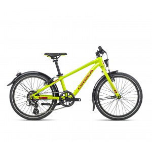 Rower dziecięcy Orbea MX 20 Park 2023 - limonkowo-bordowy 1