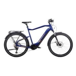 Rower trekkingowy elektryczny Haibike Trekking 7 High - granatowo-kremowy 1