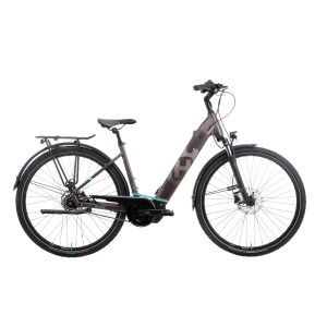 Rower miejski elektryczny Husqvarna Gran City 2 Nexus CB Wave - srebrny 1