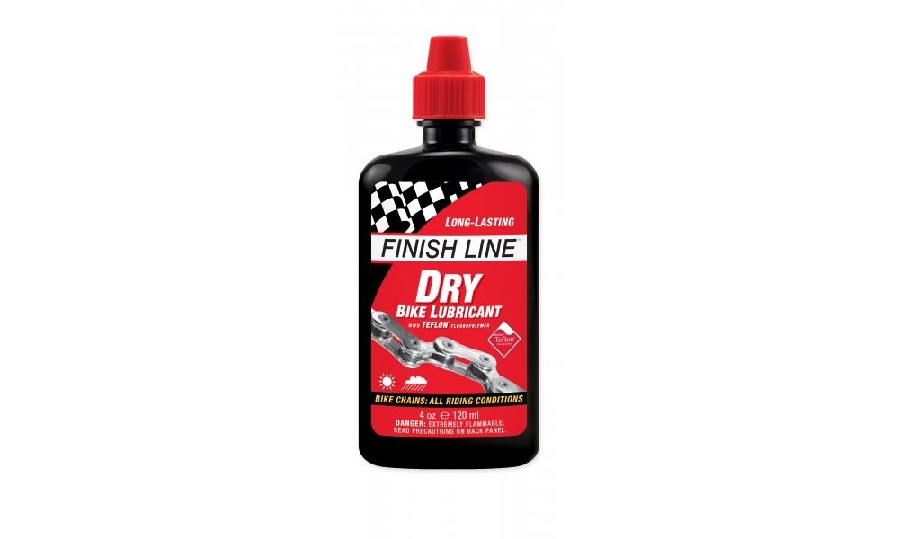 Olej do łańcucha Finish Line DRY Teflon Plus 120 ml