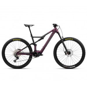 Rower górski elektryczny Orbea RISE H30 2023 - bordowo-czarny