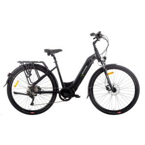 Rower trekkingowy elektryczny Ecobike D2 2023 czarny