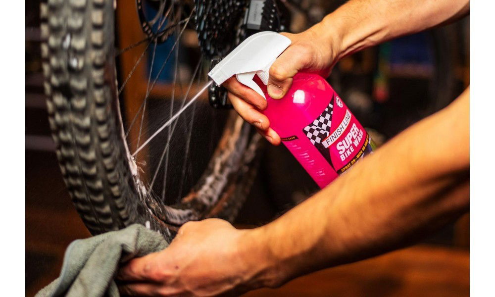 Płyn Bike Wash Finish Line do czyszczenia roweru 1000ml+atomizer