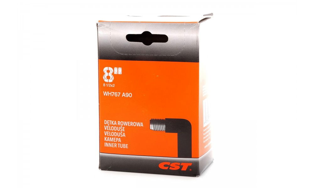 Dętka CST 8 1/2x2L WH767 90 stopni AV TB-CS132H