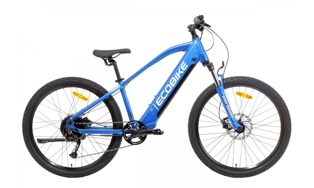 Rower górski elektryczny młodzieżowy Ecobike SX YOUTH BLUE 2023-14cali-bateria 13Ah Greenway