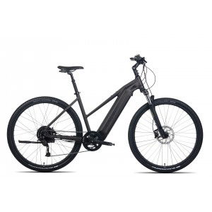 Rower crossowy elektryczny Unibike Falcon Lady 2024 czarny