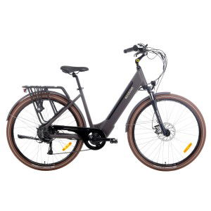 Rower trekkingowy elektryczny Ecobike X-City - coffee 1