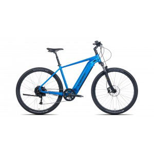 Rower crossowy elektryczny Unibike Falcon Men 2024 granatowy