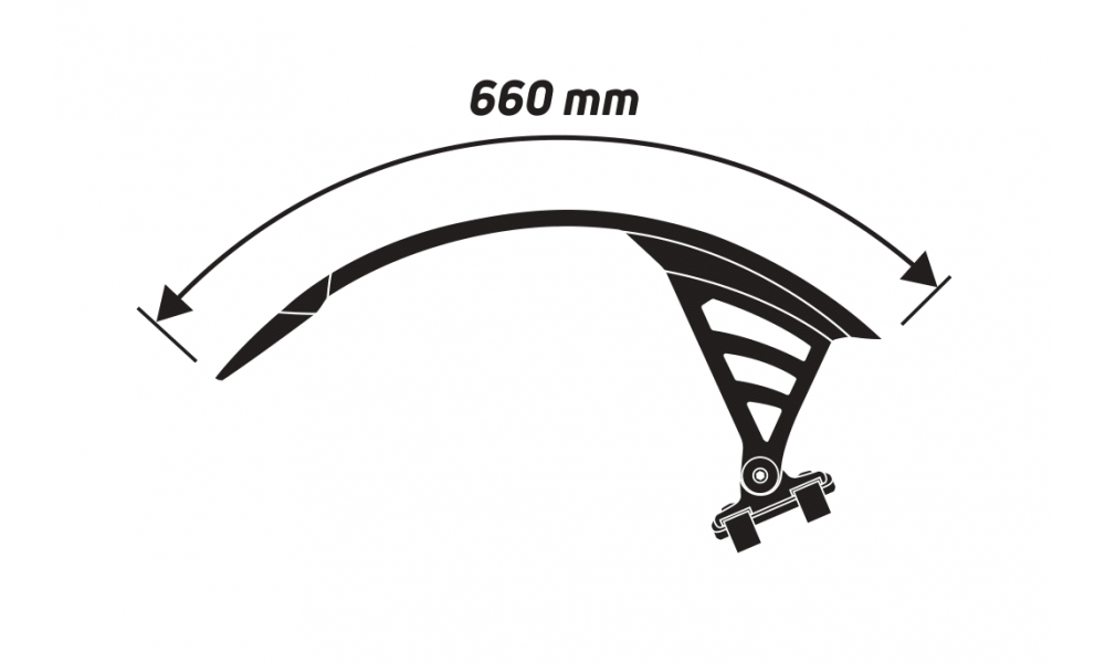 Blotnik tylny Zefal Deflector RS75 26"-29"