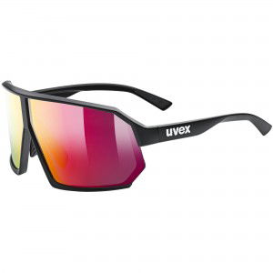 Okulary Uvex Sportstyle 237 czarno-czerwony