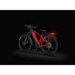 Rower górski elektryczny Ecobike RX500 Red SUV - czerwony-czarny 2