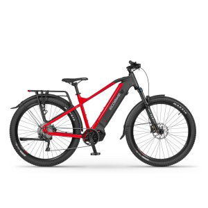 Rower górski elektryczny Ecobike RX500 Red SUV - czerwony-czarny 1