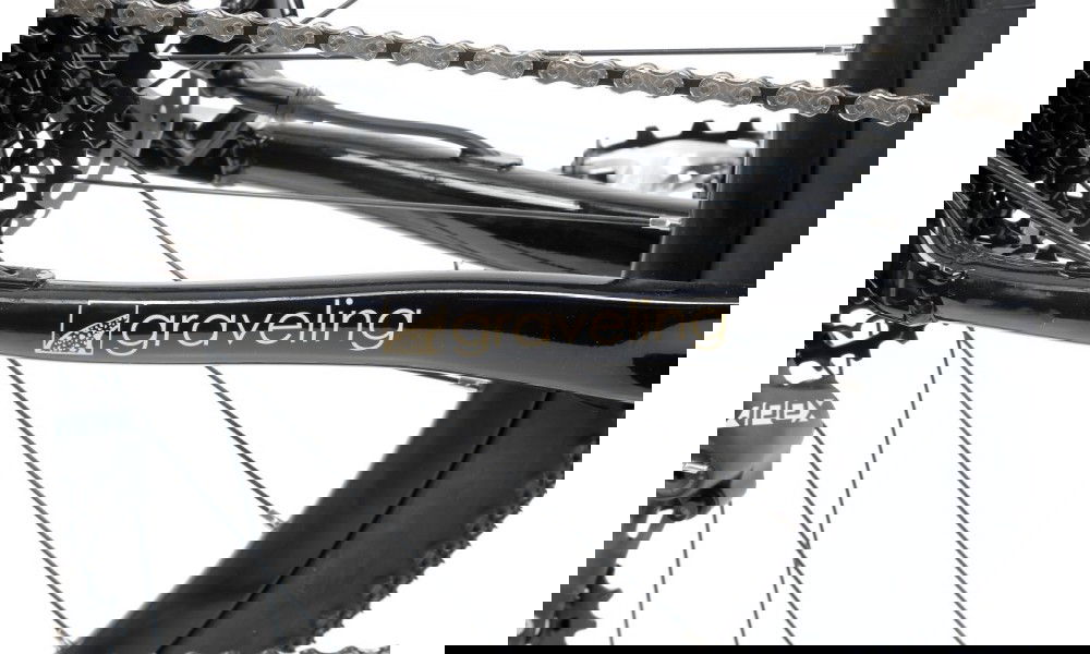 Rower gravel Romet Boreas 2 - czarny-kremowy