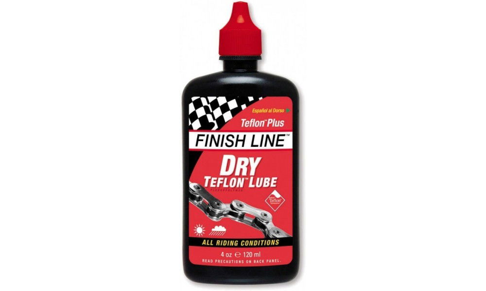 Olej do łańcucha Finish Line DRY Teflon Plus 60 ml