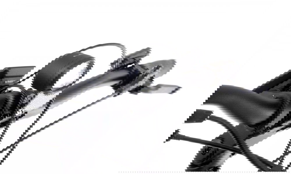 Rower trekkingowy elektryczny Winora Yakun 10 low step - granatowy