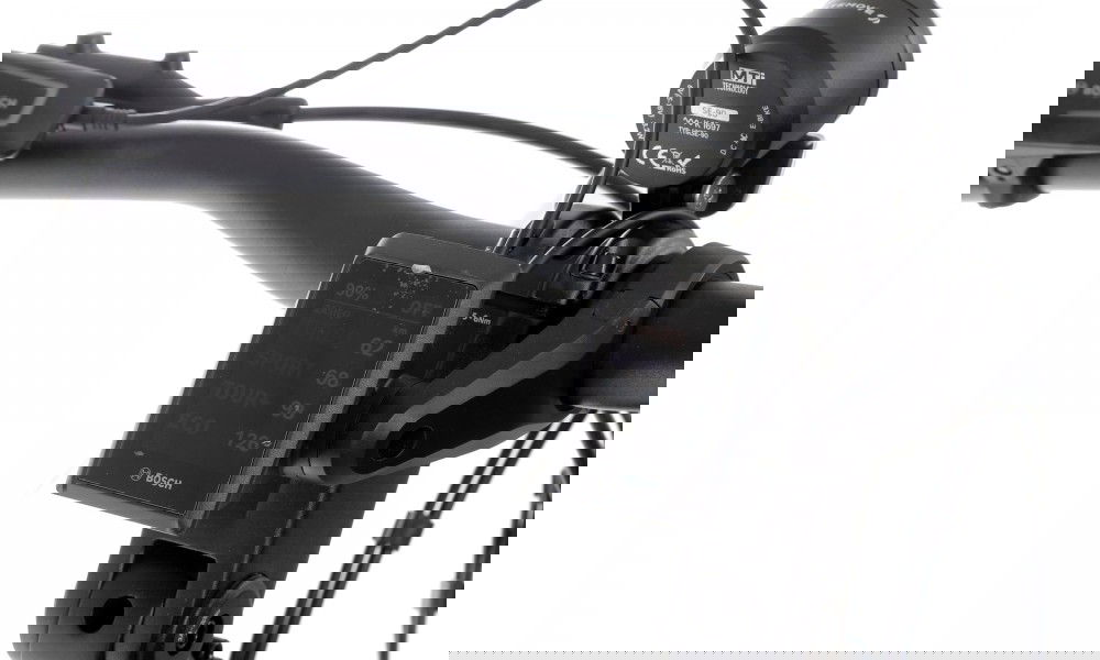 Rower trekkingowy elektryczny Winora Yakun 10 low step - granatowy