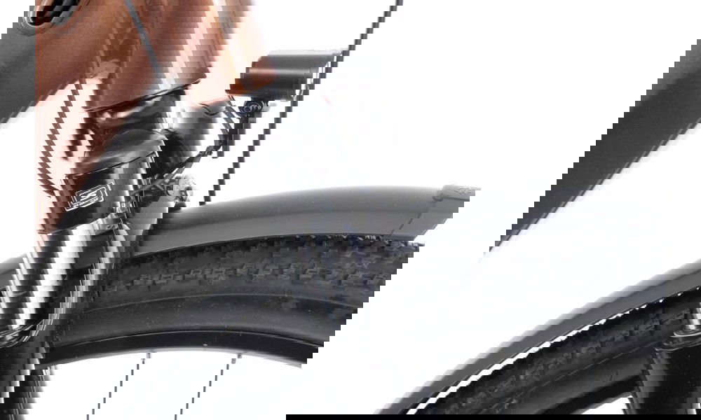 Rower trekingowy elektryczny Lapierre E-EXPLORER 6.5 LS - brązowy