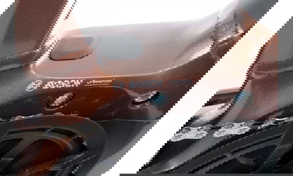 Rower trekingowy elektryczny Lapierre E-EXPLORER 6.5 LS - brązowy