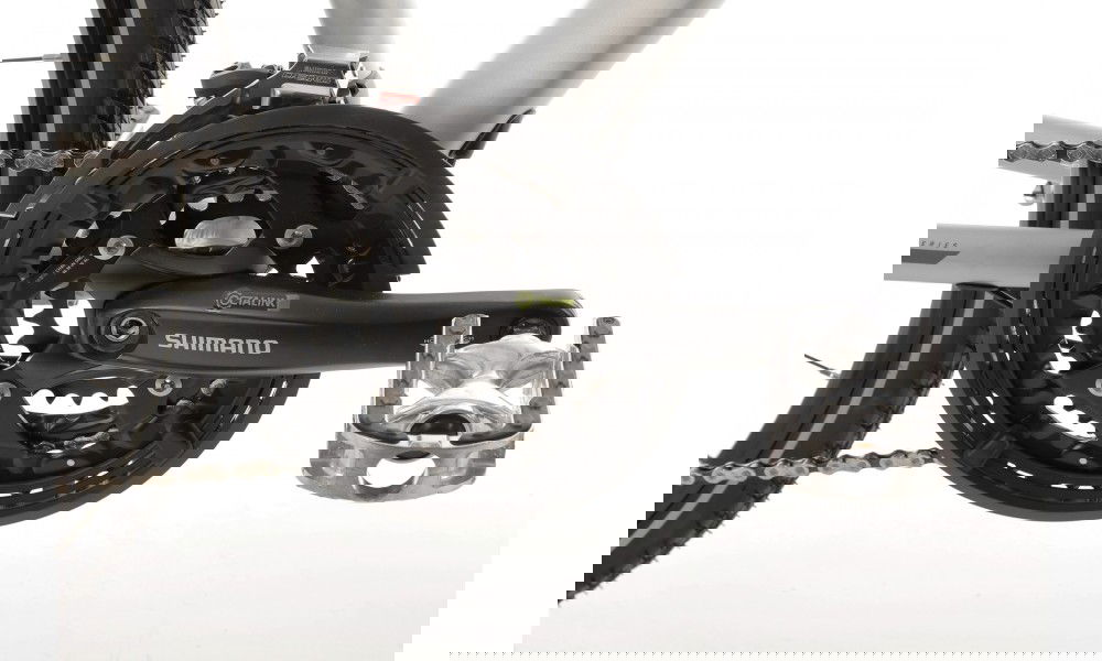 Rower crossowy Romet Orkan 7 M - srebrny-szary