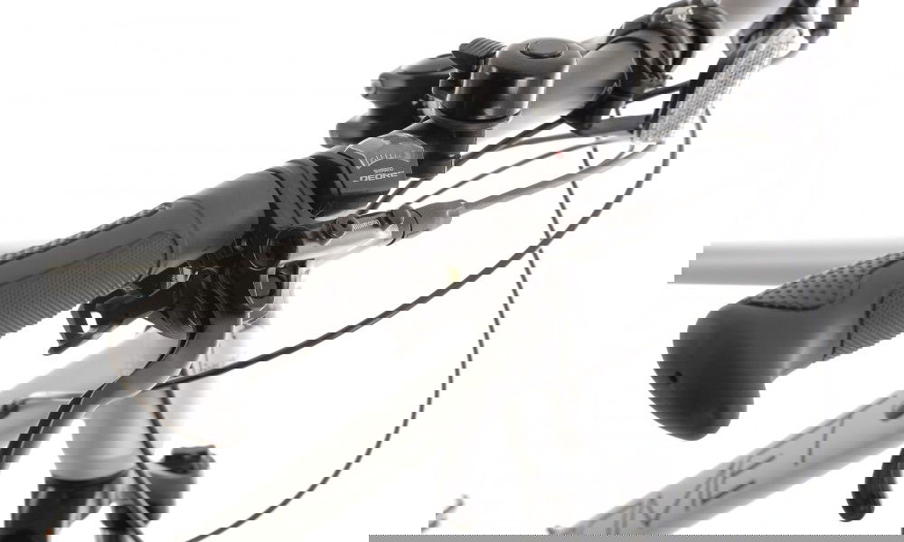 Rower crossowy Romet Orkan 7 M - srebrny-szary