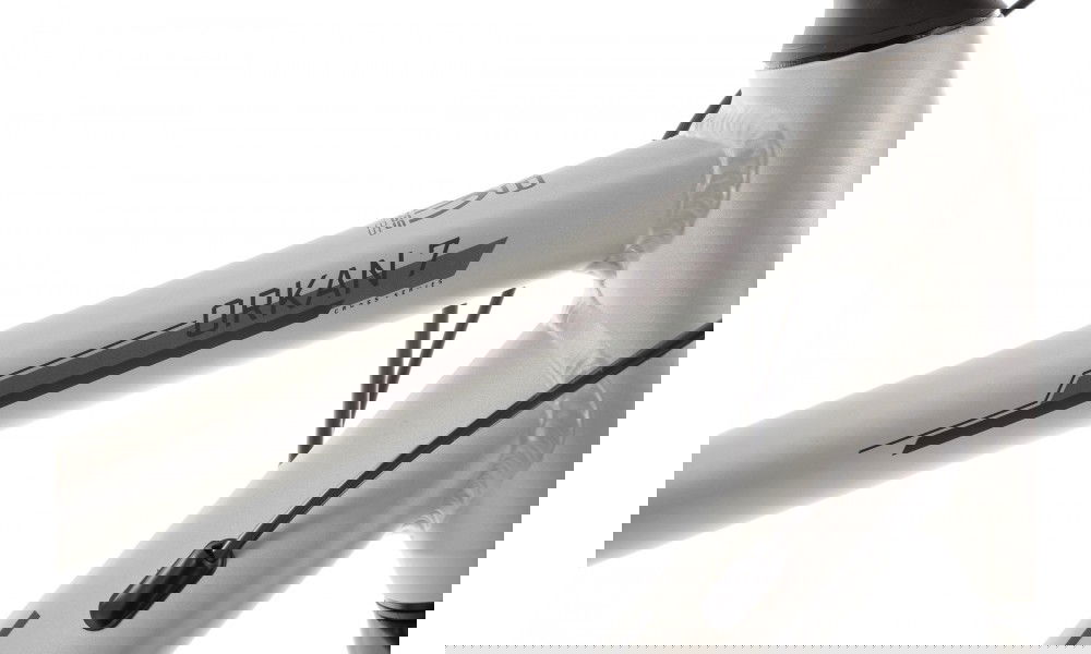 Rower crossowy Romet Orkan 7 M - srebrny-szary